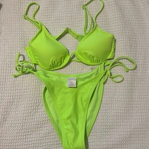 Lime Green Xhilaration Bikini